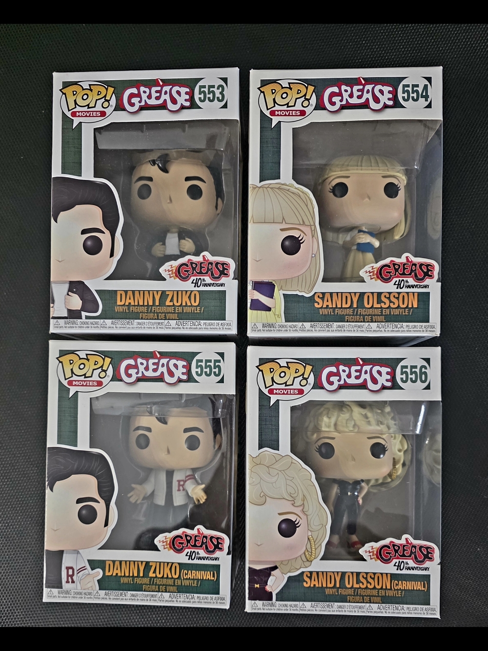 Grease Funko Pops
